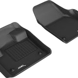 All-Weather Custom-Fit Floor Mats for Land Rover Discovery Sport 2020-2025 with Non-Slip Backing - Black - 1st Row