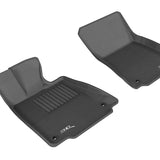 All-Weather Custom-Fit Floor Mats for Lexus Is/Rc 2014-2025 with Non-Slip Backing - Black - 1st Row