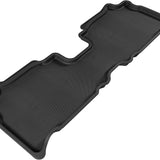 All-Weather Custom-Fit Floor Mats for Lexus Rx330/350 2004-2009 with Non-Slip Backing - Black - 2nd Row