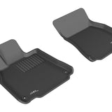 All-Weather Custom-Fit Floor Mats for Lexus Ls460/Ls460L 2007-2012 with Non-Slip Backing - Black - 1st Row