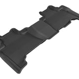 All-Weather Custom-Fit Floor Mats for Lexus Gx460 2010-2023 with Non-Slip Backing - Black - 2nd Row
