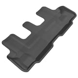All-Weather Custom-Fit Floor Mats for Lexus/ Toyota Gx460/ 4Runner 2010-2024 with Non-Slip Backing - Black - 3rd Row