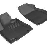 All-Weather Custom-Fit Floor Mats for Lexus Rx350/450H 2013-2015 with Non-Slip Backing - Black - 1st Row