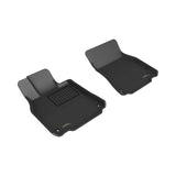 All-Weather Custom-Fit Floor Mats for Lexus Ls460 2013-2017 with Non-Slip Backing - Black - 1st Row