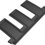 All-Weather Custom-Fit Floor Mats for Lexus Rxl 2018-2022 with Non-Slip Backing - Black - 3rd Row