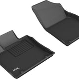 All-Weather Custom-Fit Floor Mats for Lexus Es 2019-2025 with Non-Slip Backing - Black - 1st Row