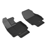 All-Weather Custom-Fit Floor Mats for Lexus Rx  2023-2025 with Non-Slip Backing - Black - 1st Row