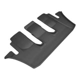 All-Weather Custom-Fit Floor Mats for Lexus Tx 2024-2025 with Non-Slip Backing - Black - 3rd Row