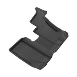All-Weather Custom-Fit Floor Mats for Mercedes-Benz Gl-Class (X164) 2007-2012 with Non-Slip Backing - Black - 3rd Row