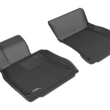 All-Weather Custom-Fit Floor Mats for Mercedes-Benz S-Class (W222, C217) 2014-2020 with Non-Slip Backing - Black - 1st Row