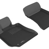 All-Weather Custom-Fit Floor Mats for Mercedes-Benz E-Class Sedan / Cls-Class 2010-2013 with Non-Slip Backing - Black - 1st Row