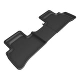 All-Weather Custom-Fit Floor Mats for Mercedes Benz Eqe Sedan (V295) 2023-2025 with Non-Slip Backing - Black - 2nd Row