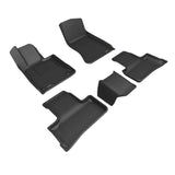 All-Weather Custom-Fit Floor Mats for Mercedes-Benz Glc (X254) 2023-2025 with Non-Slip Backing - Black - 1st Row 2nd Row