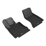 All-Weather Custom-Fit Floor Mats for Mercedes-Benz E-Class Sedan (W214) / All-Terrain (X214) 2024-2025 with Non-Slip Backing - Black - 1st Row