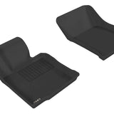 All-Weather Custom-Fit Floor Mats for Mini Countryman 2011-2016 with Non-Slip Backing - Black - 1st Row