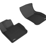 All-Weather Custom-Fit Floor Mats for Mini Hardtop 4-Door 2014-2024 with Non-Slip Backing - Black - 1st Row