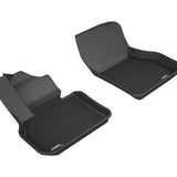 All-Weather Custom-Fit Floor Mats for Mini Countryman 2017-2024 with Non-Slip Backing - Black - 1st Row
