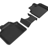 All-Weather Custom-Fit Floor Mats for Mini Countryman 2017-2024 with Non-Slip Backing - Black - 2nd Row