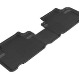 All-Weather Custom-Fit Floor Mats for Mazda Mazda5 2012-2015 with Non-Slip Backing - Black - 2nd Row