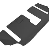All-Weather Custom-Fit Floor Mats for Mazda Cx-9 7-Seats 2016-2023 with Non-Slip Backing - Black - 3rd Row