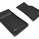 All-Weather Custom-Fit Floor Mats for Mazda Mx-5 Miata Na / Mx-5 Miata Nb 1989-2005 with Non-Slip Backing - Black - 1st Row