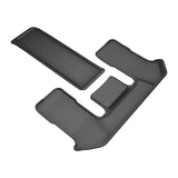 All-Weather Custom-Fit Floor Mats for Mazda Cx-90 2024-2025 with Non-Slip Backing - Black - 3rd Row