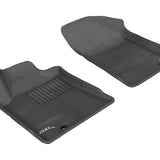 All-Weather Custom-Fit Floor Mats for Nissan Maxima 2009-2014 with Non-Slip Backing - Black - 1st Row