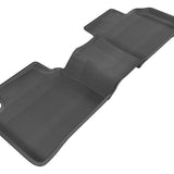 All-Weather Custom-Fit Floor Mats for Nissan Altima Sedan 2013-2018 with Non-Slip Backing - Black - 2nd Row