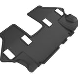 All-Weather Custom-Fit Floor Mats for Nissan Armada 2017-2024 with Non-Slip Backing - Black - 3rd Row