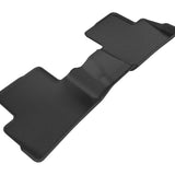 All-Weather Custom-Fit Floor Mats for Nissan Rogue Sport 2017-2022 with Non-Slip Backing - Black - 2nd Row