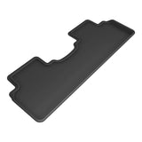 All-Weather Custom-Fit Floor Mats for Nissan Ariya 2023-2025 with Non-Slip Backing - Black - 2nd Row