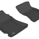 All-Weather Custom-Fit Floor Mats for Subaru Forester 2009-2013 with Non-Slip Backing - Black - 1st Row
