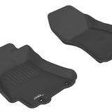 All-Weather Custom-Fit Floor Mats for Subaru Legacy/Outback 2010-2014 with Non-Slip Backing - Black - 1st Row