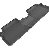 All-Weather Custom-Fit Floor Mats for Scion Xb 2013-2015 with Non-Slip Backing - Black - 2nd Row