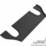 All-Weather Custom-Fit Floor Mats for Tesla Model X 6-Seat 2016-2021 with Non-Slip Backing - Black - 3rd Row