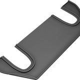 All-Weather Custom-Fit Floor Mats for Tesla Model X 2016-2021 with Non-Slip Backing - Black - 3rd Row