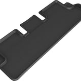 All-Weather Custom-Fit Floor Mats for Tesla Model 3 2020-2023 with Non-Slip Backing - Black - 2nd Row