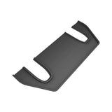 All-Weather Custom-Fit Floor Mats for Tesla Model X 6-Seat 2022-2025 with Non-Slip Backing - Black - 3rd Row