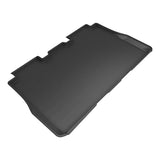 All-Weather Custom-Fit Floor Mats for Tesla Cybertruck 2024-2025 with Non-Slip Backing - Black - 2nd Row