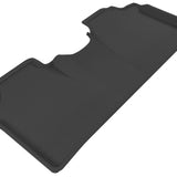 All-Weather Custom-Fit Floor Mats for Toyota Avalon 2005-2012 with Non-Slip Backing - Black - 2nd Row
