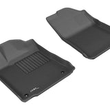 All-Weather Custom-Fit Floor Mats for Toyota Avalon 2013-2018 with Non-Slip Backing - Black - 1st Row