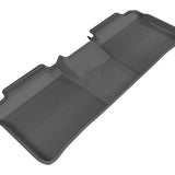 All-Weather Custom-Fit Floor Mats for Toyota Avalon 2013-2018 with Non-Slip Backing - Black - 2nd Row