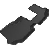 All-Weather Custom-Fit Floor Mats for Volkswagen Atlas 7-Seat 2018-2025 with Non-Slip Backing - Black - 3rd Row
