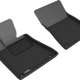 All-Weather Custom-Fit Floor Mats for Lexus Gs 2006-2011 with Non-Slip Backing - Black - 1st Row