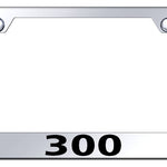 Chrysler 300 Stainless Steel Frame - Laser Etched Mirrored