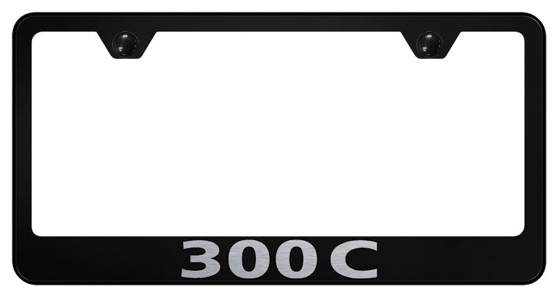 300C Stainless Steel Frame - Laser Etched Black