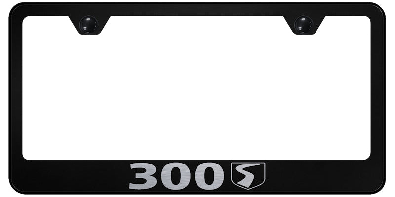 300S Stainless Steel Frame - Laser Etched Black