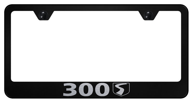 300S Stainless Steel Frame - Laser Etched Black