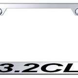 3.2 CL Stainless Steel Frame - Laser Etched Mirrored