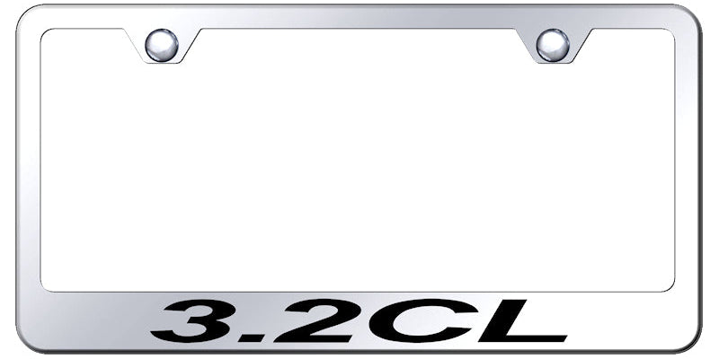 3.2 CL Stainless Steel Frame - Laser Etched Mirrored